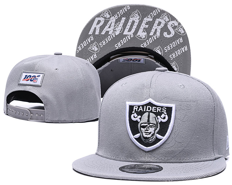 2020 NFL Oakland Raiders hat->->Sports Caps